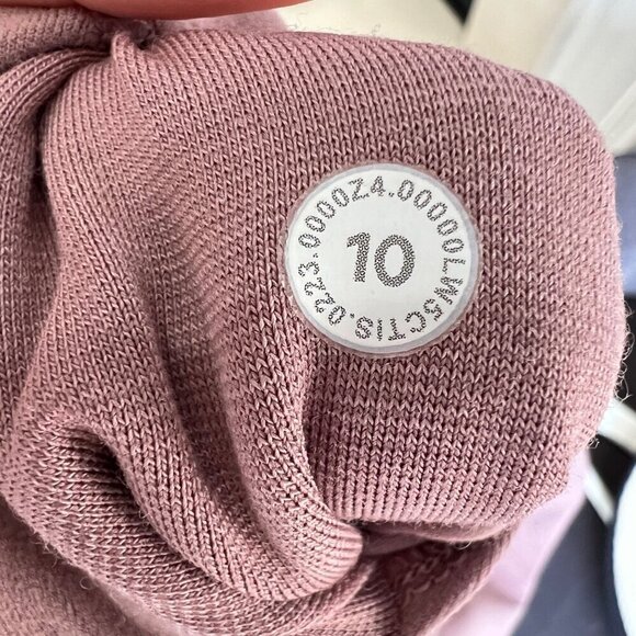 Lululemon Double layers Align leggings 29", Beige, Size 10 A112 - Picture 10 of 10